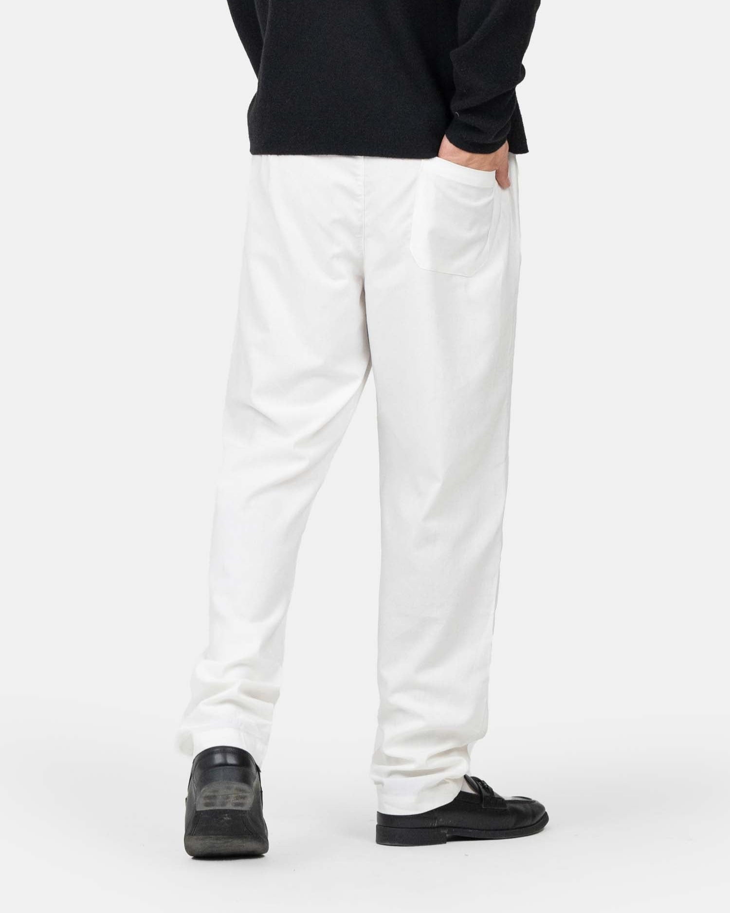 Heavyweight Hørbukser Hvid | Skagen - clothing.dk